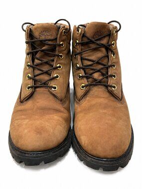 Timberland PRO Brown Leather Work Boots Men’s 11M Insulated Wool Lined Waterproo